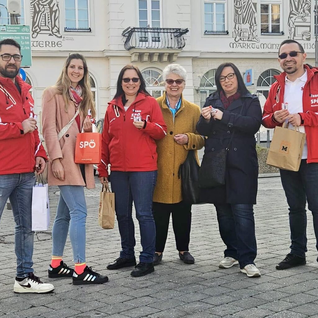 Verteilaktion Frauentag