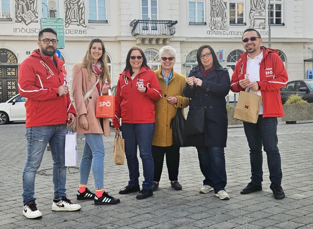 Verteilaktion Frauentag