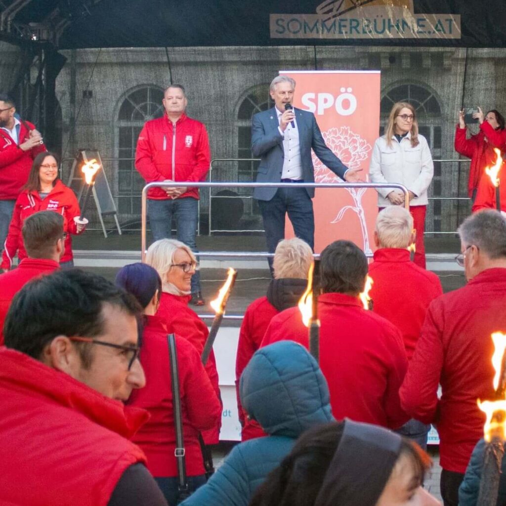  Fackelzug: Kautz fordert Zusammenhalt und Aufbruch